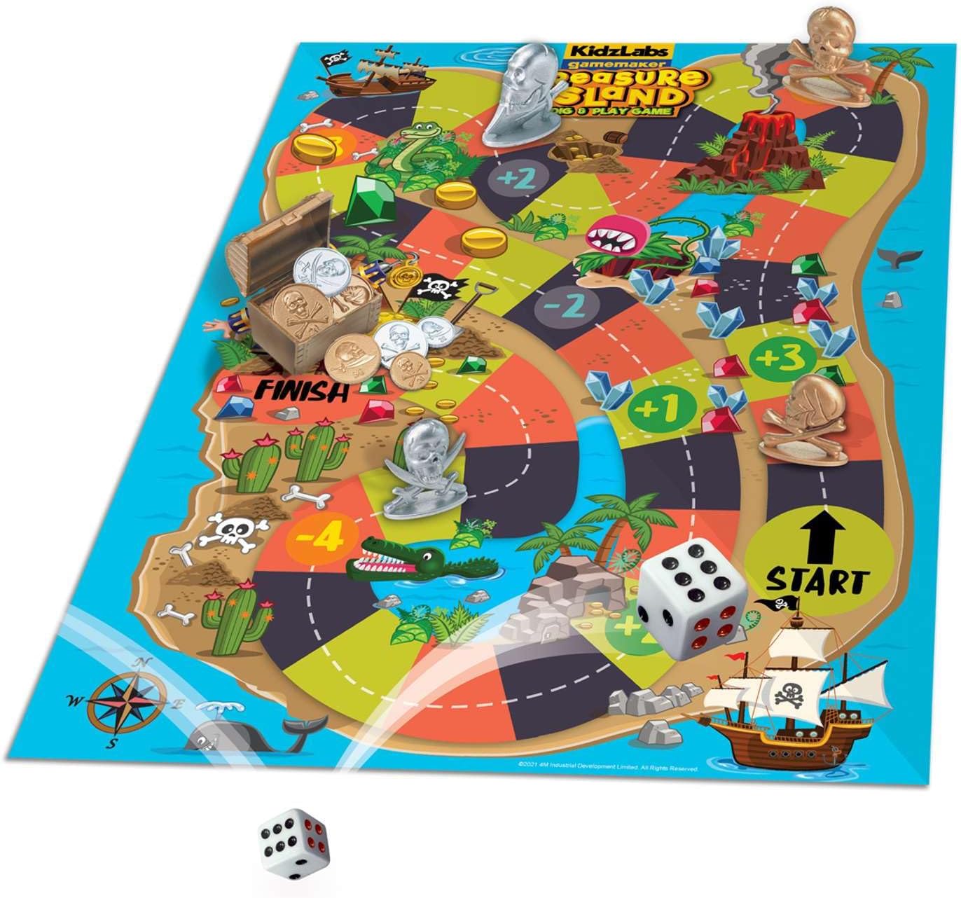 Treasure Island Dig & Play Game