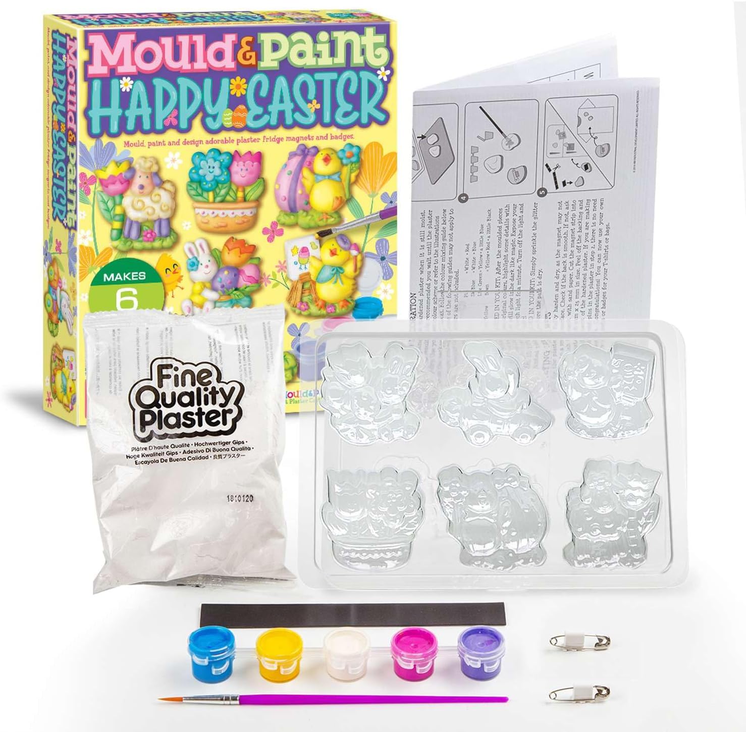4M Mould & Paint Happy Easter