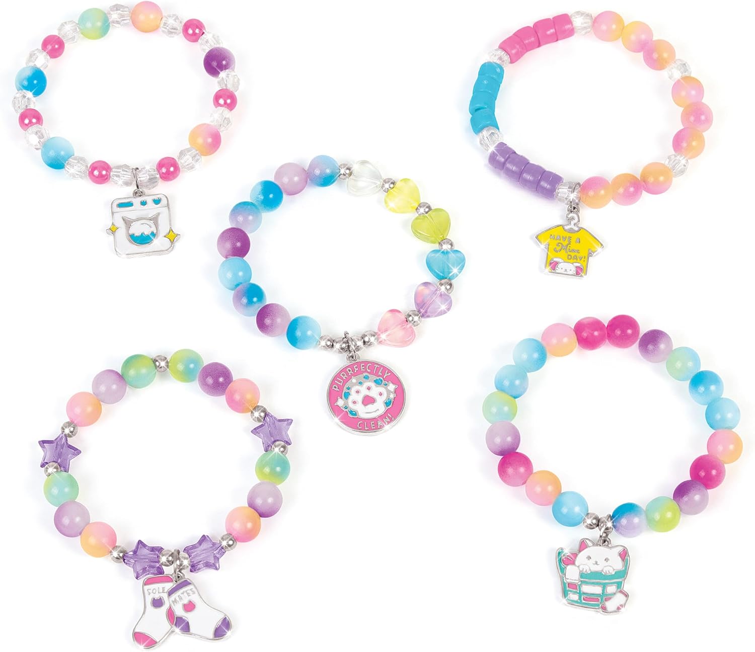 Purr-fect Wash ‘N Bead Bracelets