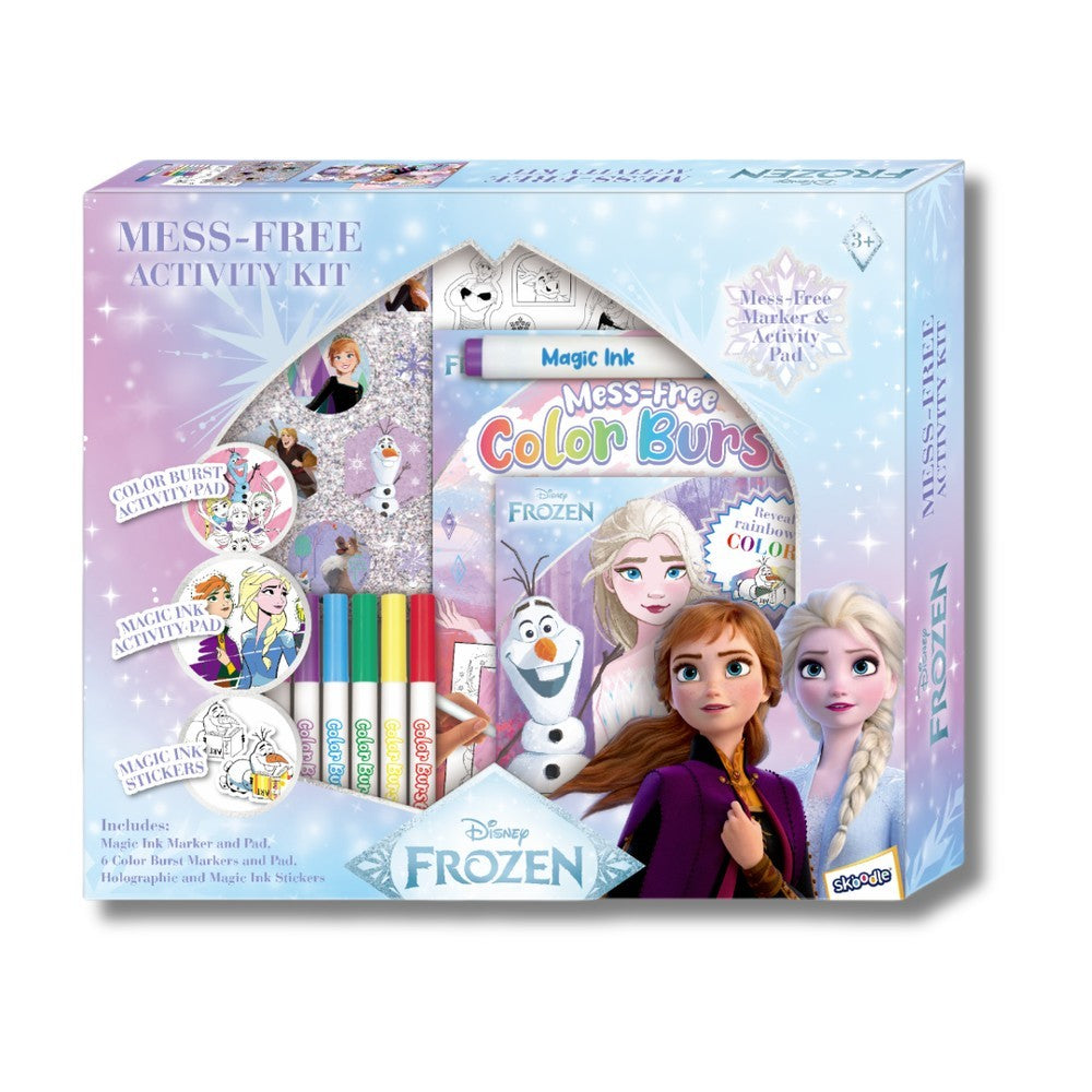 Hinkler Inkredibles Disney Frozen Mess Free Color Burst Activity Kit (3+ Years)
