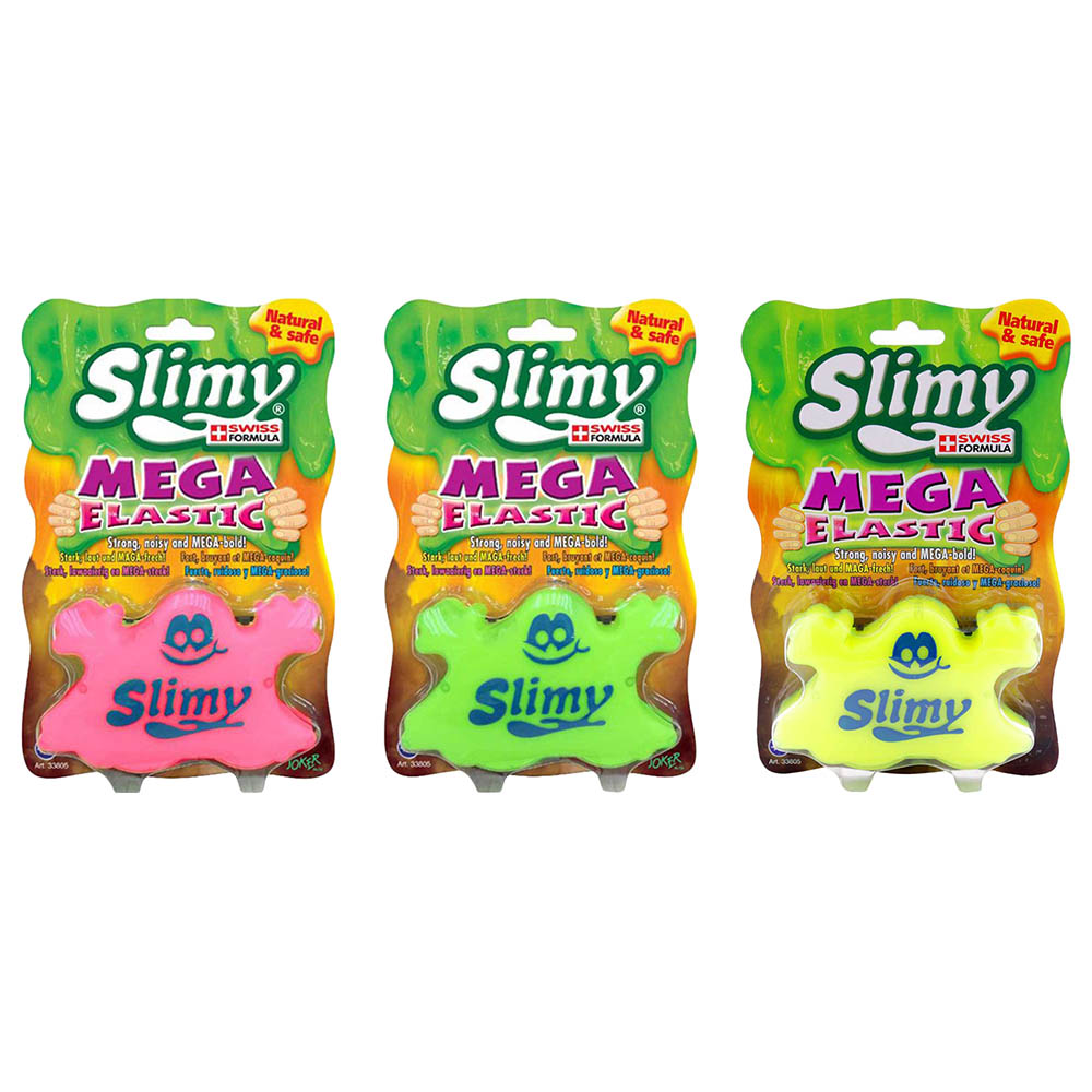 SLIMY MEGA ELASTIC 150G in assort.