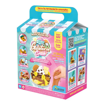 Slimy Gelateria Rolls DIY Dessert Slime Sensory Play Kit