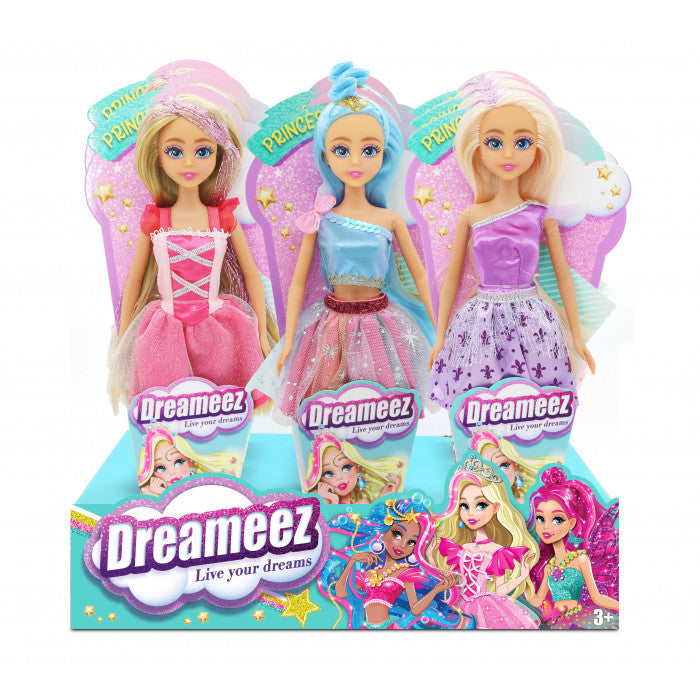 Dreameez Princess Dolls in assort.