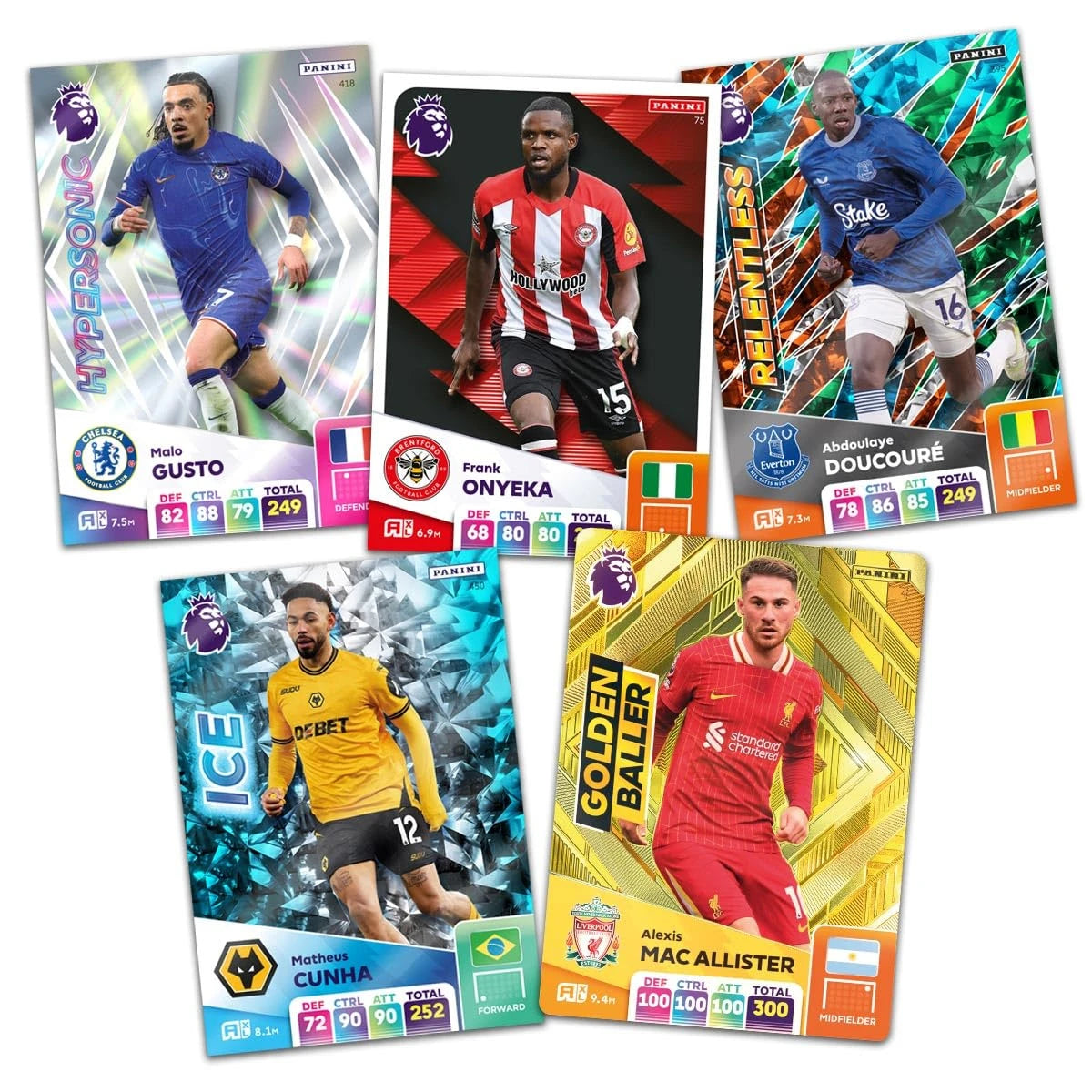 Panini Premier League 2025 Adrenalyn XL Trading Cards Pack