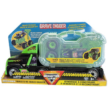 Monster Jam Mechanix Grave Digger Build & Re-Build Hauler