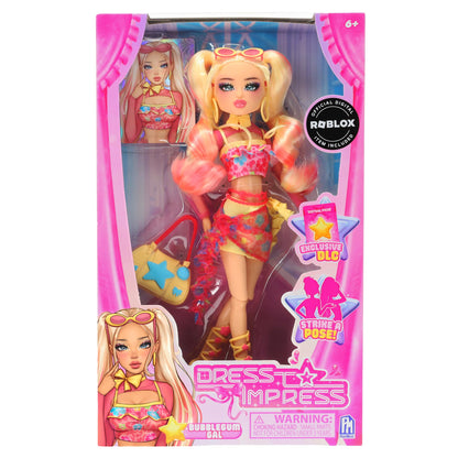 Dress To Impress Bubblegum Gal Fashion Doll 29 cm