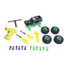 Monster Jam Grave Digger Mechanix Crash & Re-Build Truck 1:18