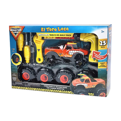 Monster Jam El Toro Loco Mechanix Build ’N Re-Build 1:18