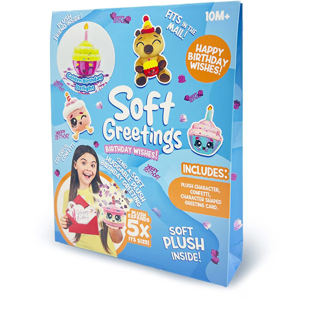 Soft Greetings Birthday Plush Toy