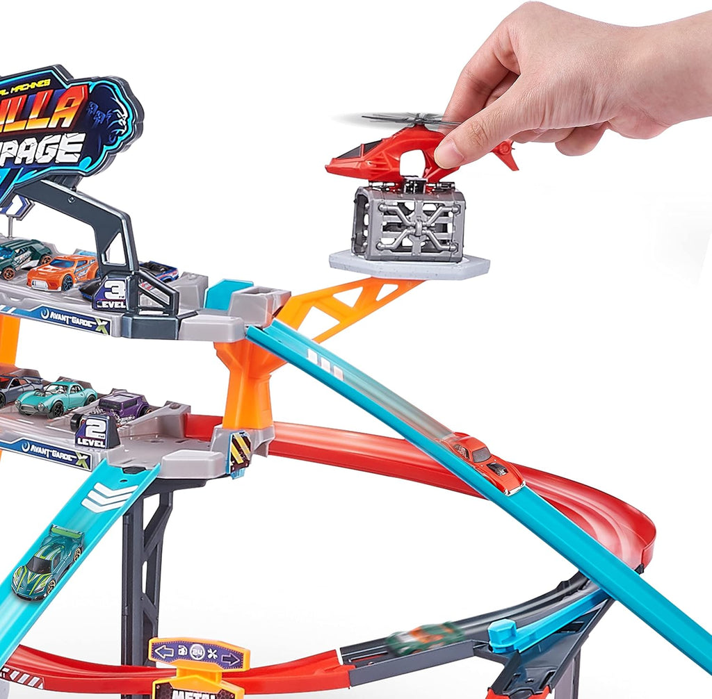 1-ZURU METAL MACHINES-Playset-Gorilla Rampage