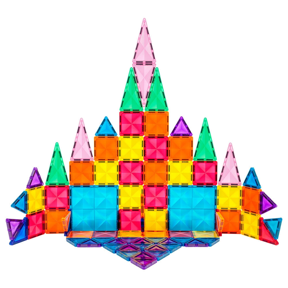 PicassoTiles Mini Diamond Magnetic Building Set 60 Pieces
