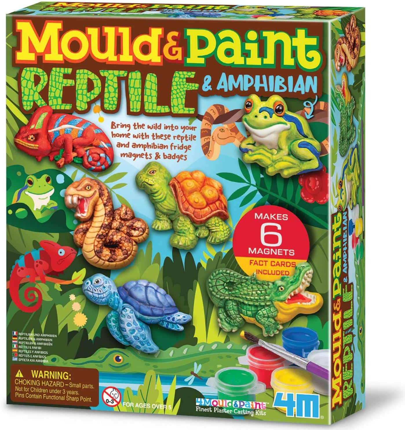 4M Mould & Paint Reptile & Amphibian