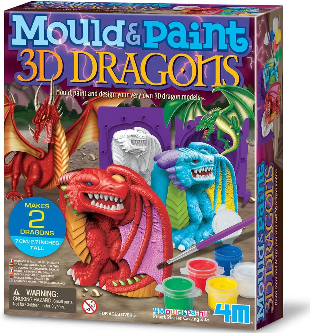 3D Mould & Paint Dragon