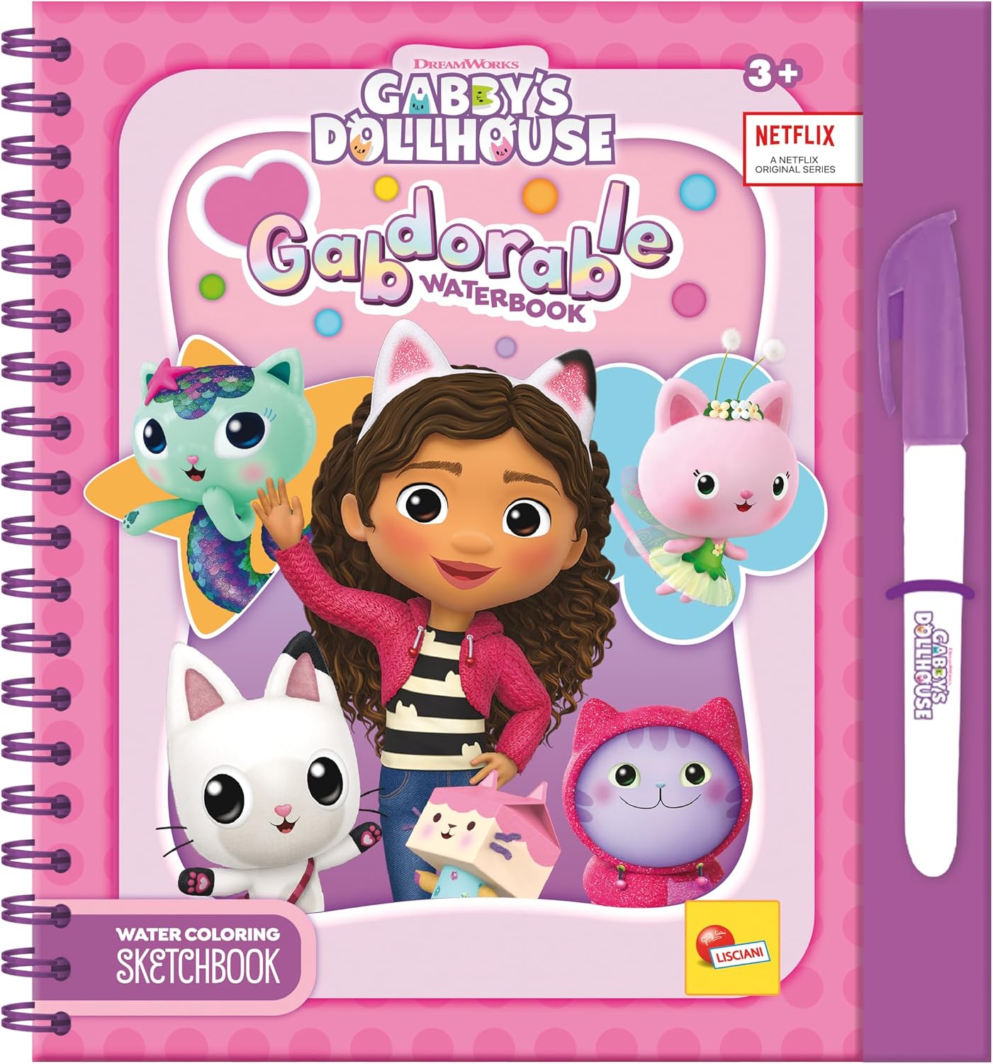 Gabby's Dollhouse Gabdorable Waterbook