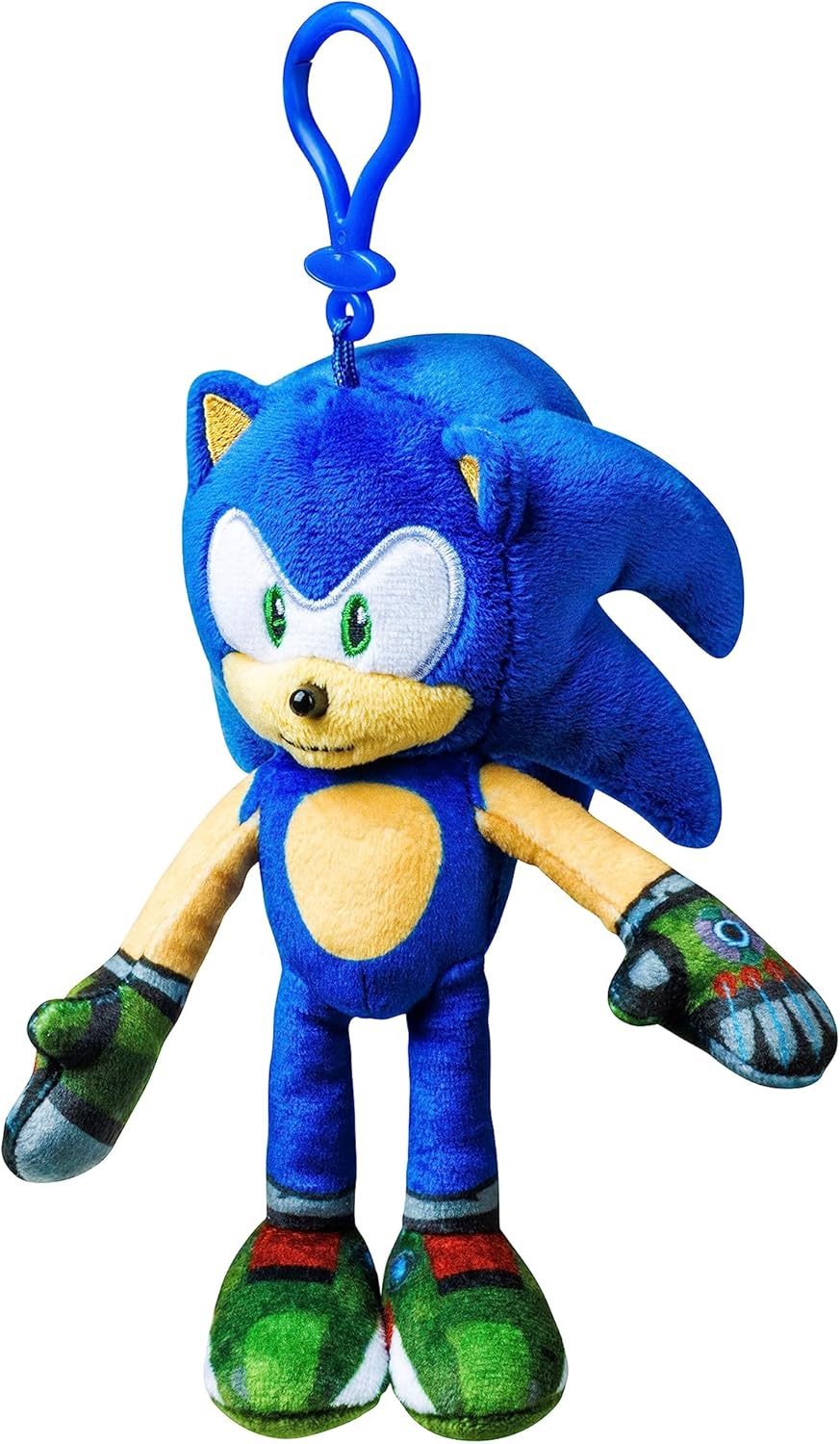 Sonic clip on plush