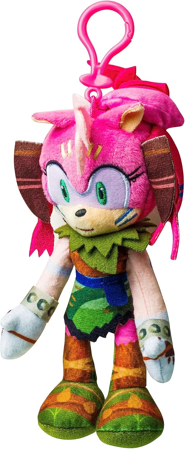 Sonic clip on plush