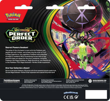 POKEMON ME3 PERFECT ORDER 3 BLISTER PACK