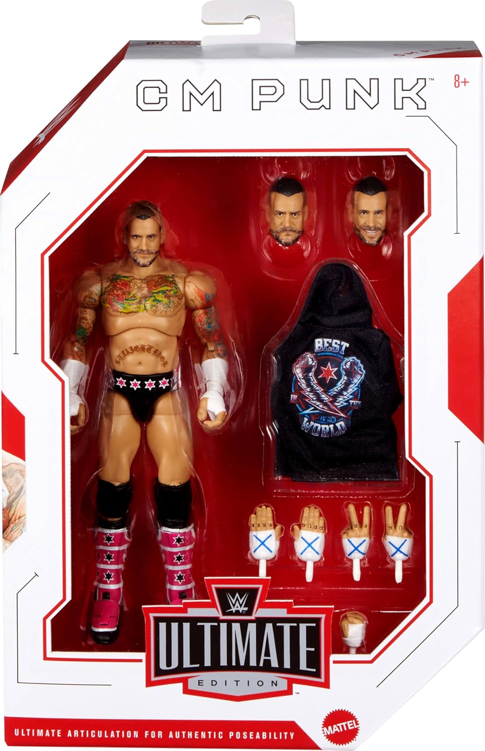WWE Ultimate Edition CM Punk Action Figure
