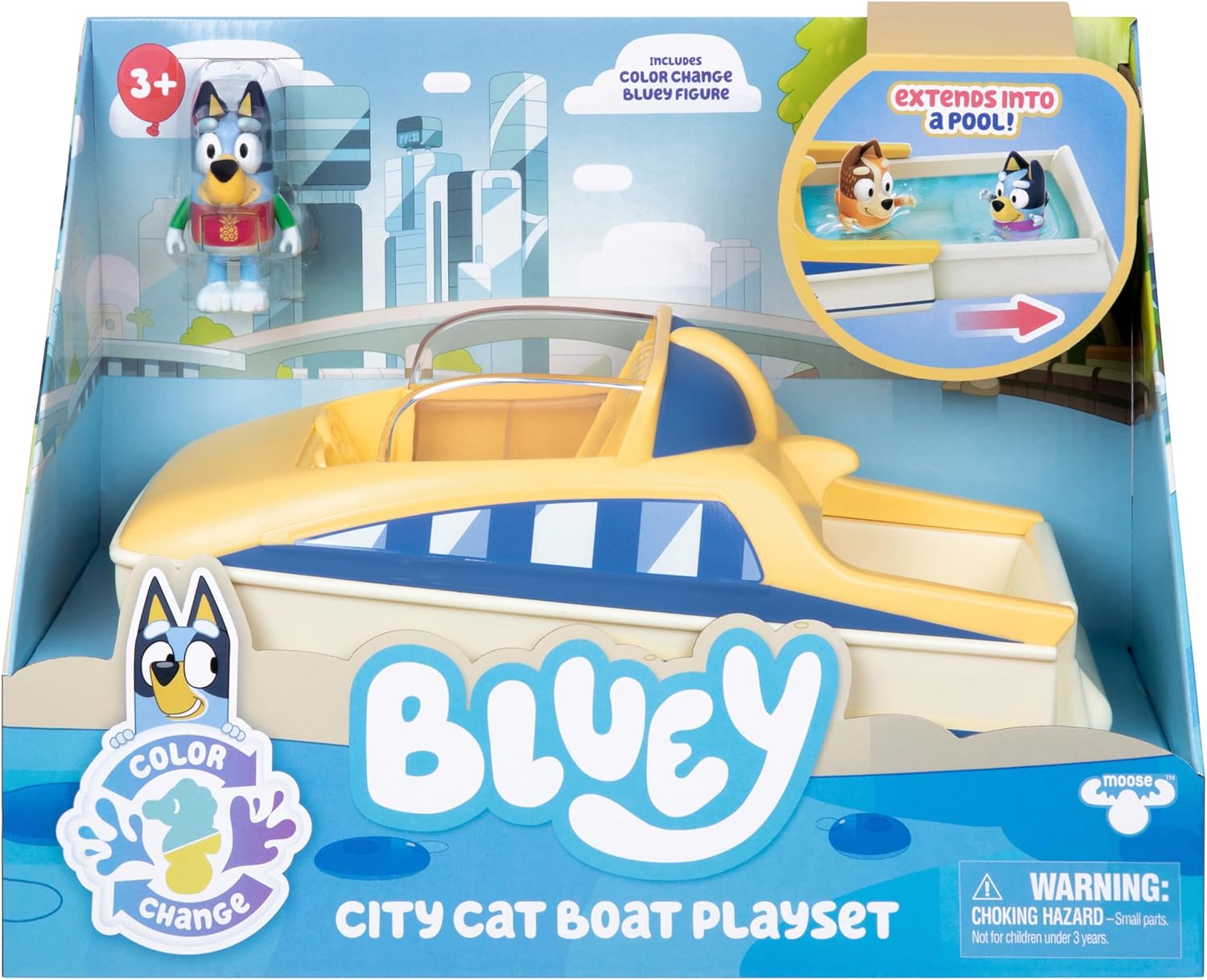 BLUEY S13 BLUEY'S MOTORBOAT VEHICLE - 630996189986