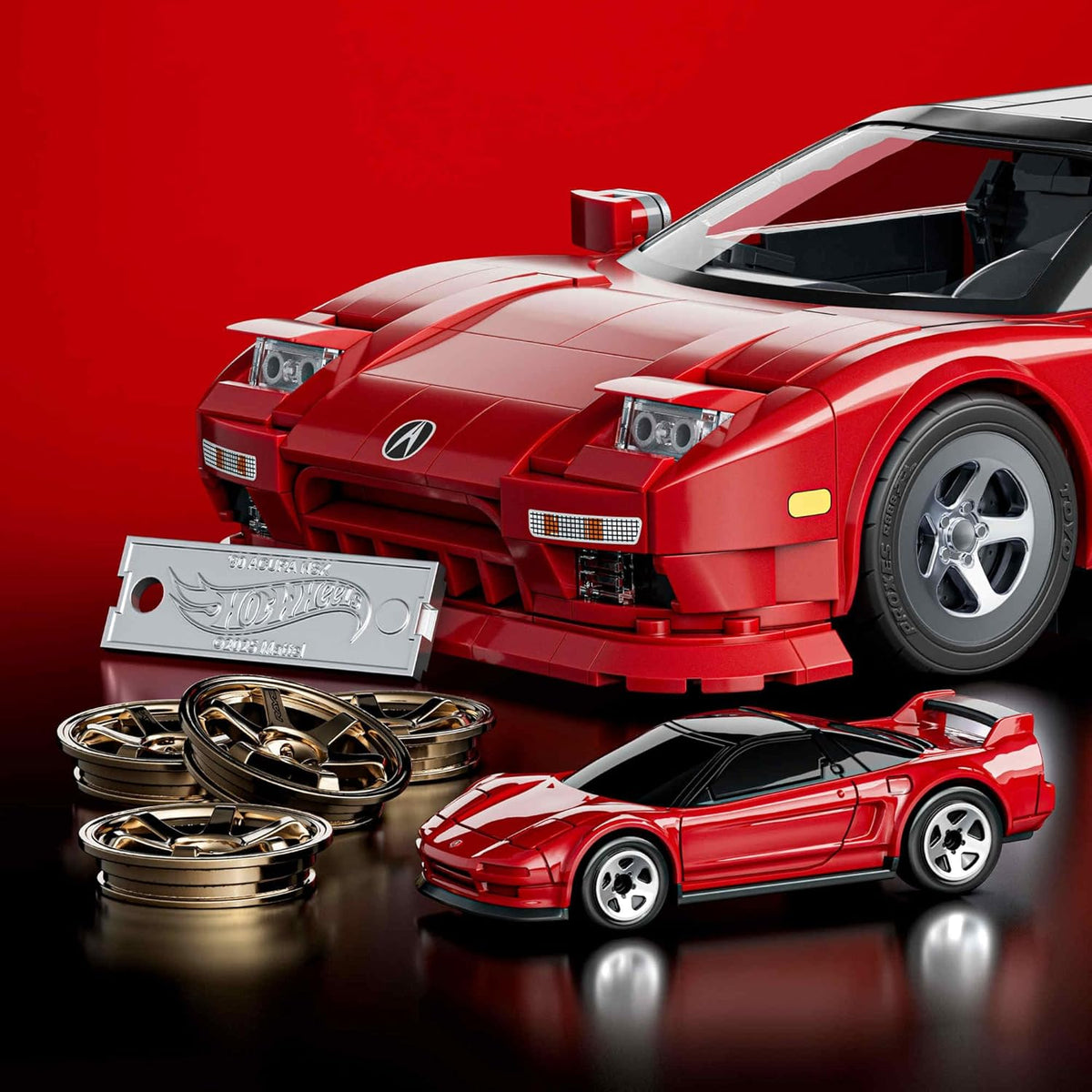 Mattel Brick Shop Hot Wheels Elite Acura NSX