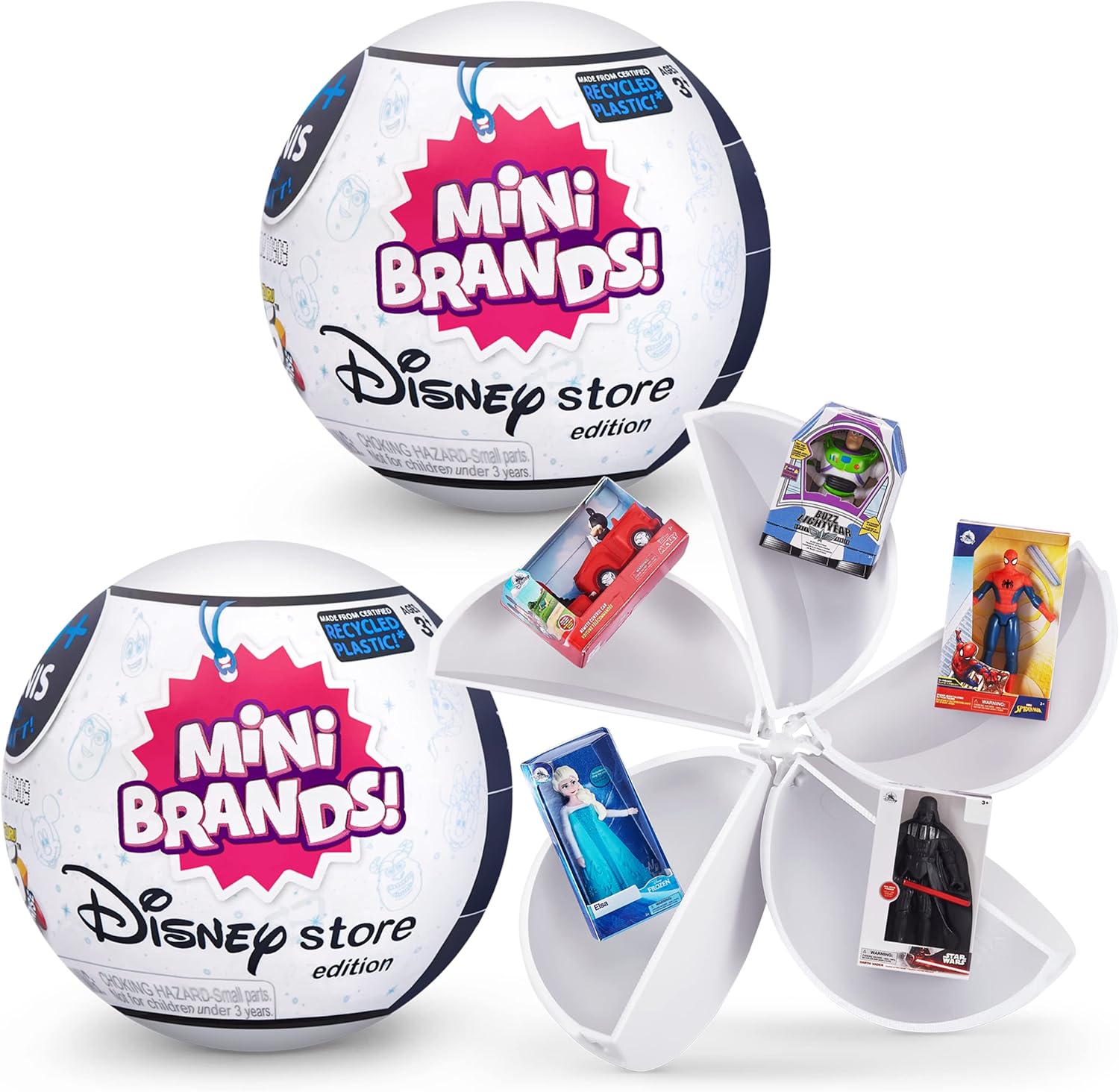 5 SURPRISE-DISNEY STORE MINI BRANDS