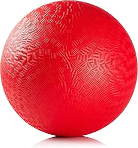 Playground Rubber Dodgeball-Red