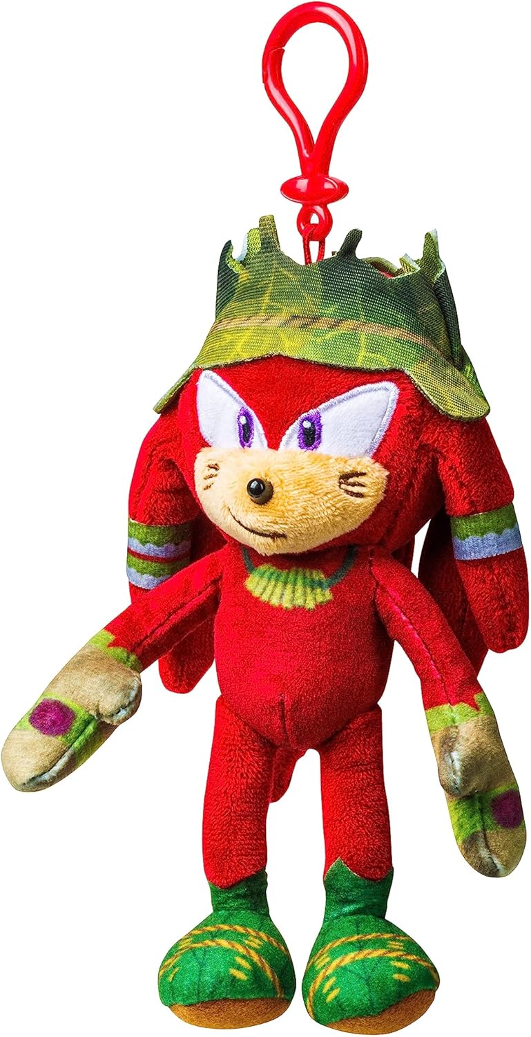 Sonic clip on plush