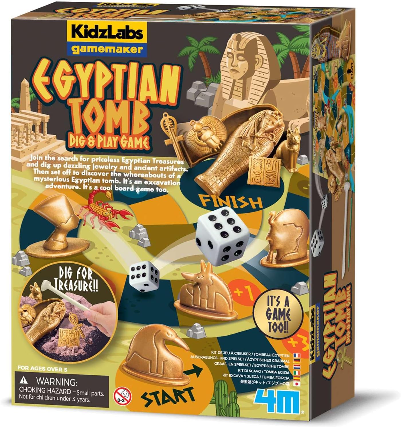 Egyptian Tomb Dig & Play Game