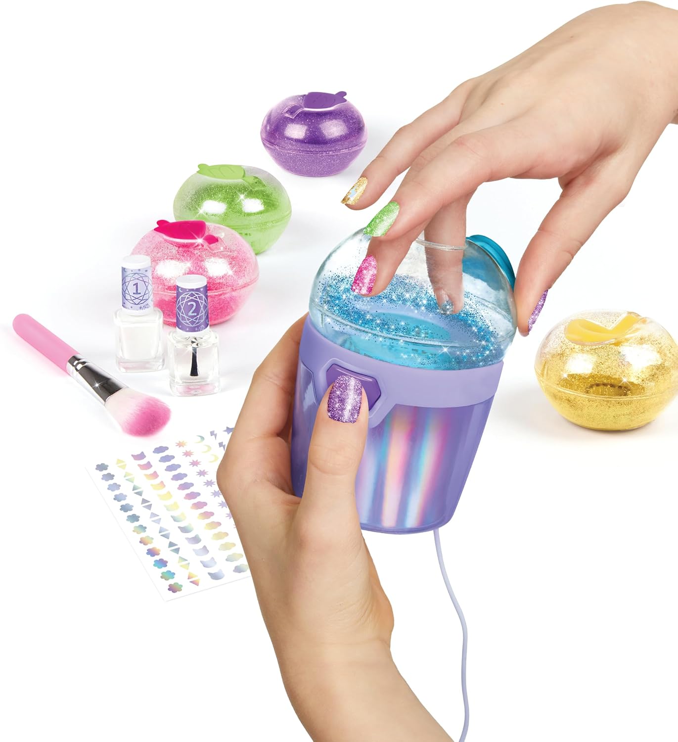Party Nails Glitter Design Set