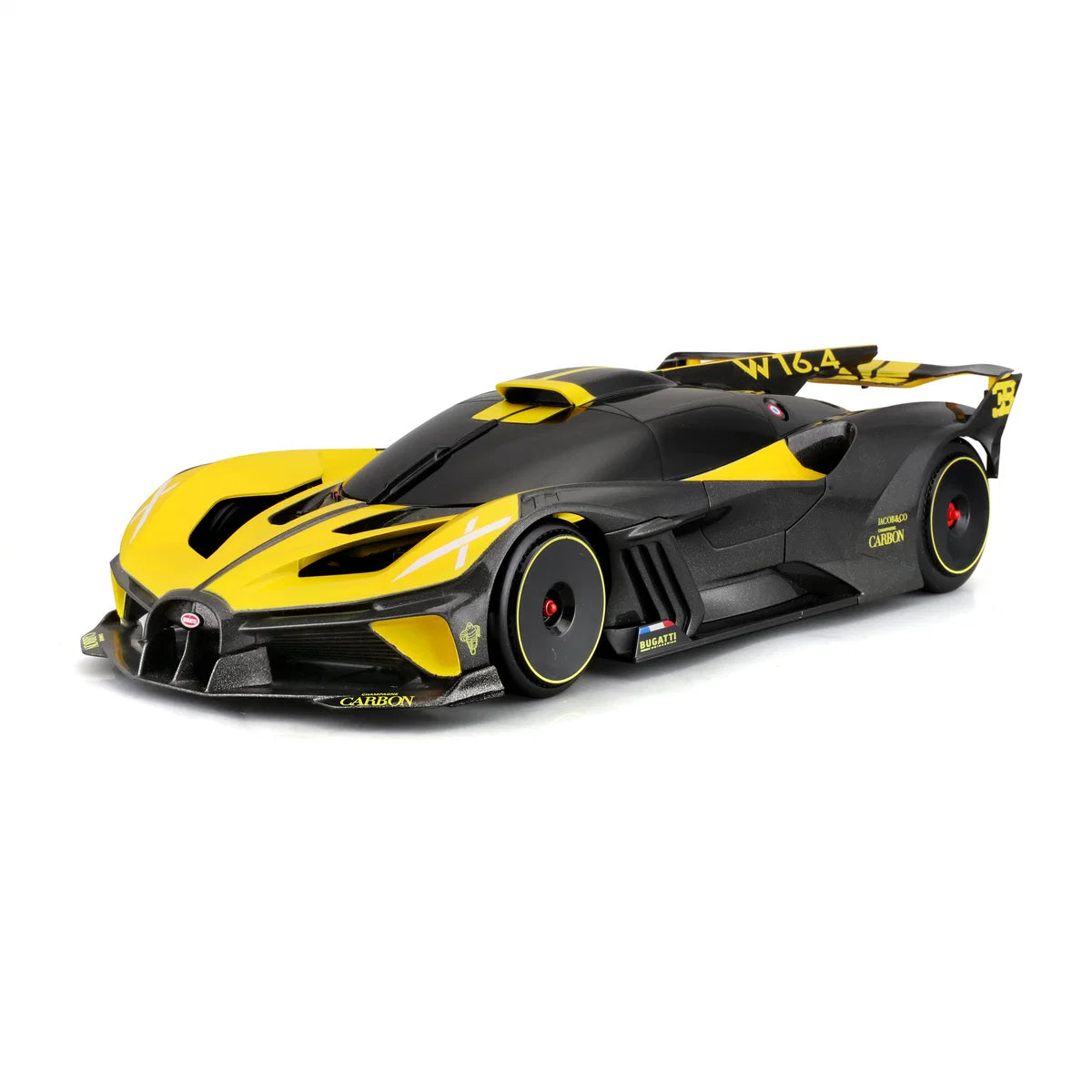 RC 1:14 STREET SERIES RC BUGATTI BOLIDE BLACK/YELLOW