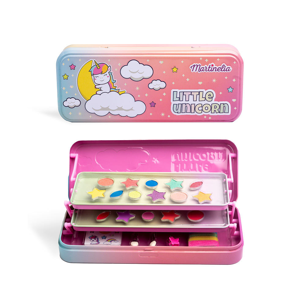 Martinelia Little Unicorn 3-Level Beauty Tin Case