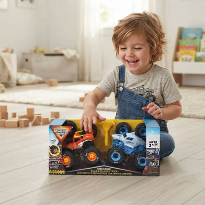 Monster Jam El Toro Loco & Megalodon Build ’N Re-Build 2-Pack