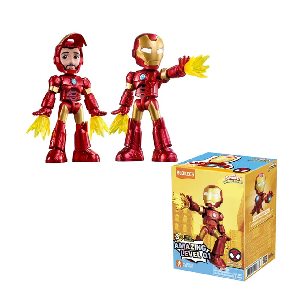 Blokees Spidey Amazing Level 01 – Iron Man