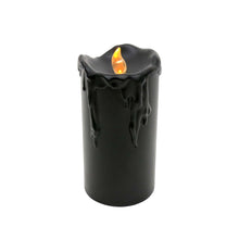 Black Pillar Candle