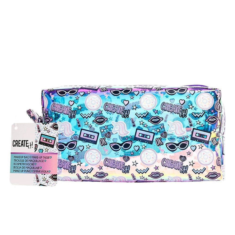 Create It! Neon & Galaxy Make-Up Bag Assorted