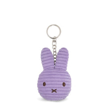 Miffy Corduroy Flat Keychain – Lilac 10cm