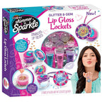 Shimmer N Sparkle Glitter & Gem Lip Gloss Lockets