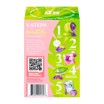 Gui Gui Slime Fruity Glow Single Pack Glow in the Dark Slime for Kids Age 6+