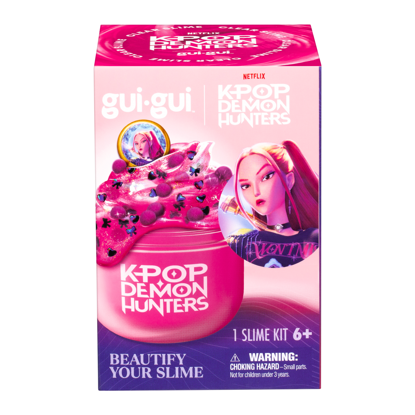 GUI GUI K-Pop Demon Hunters Scented Slime Kit Mystery Pack for Kids Ages 6+
