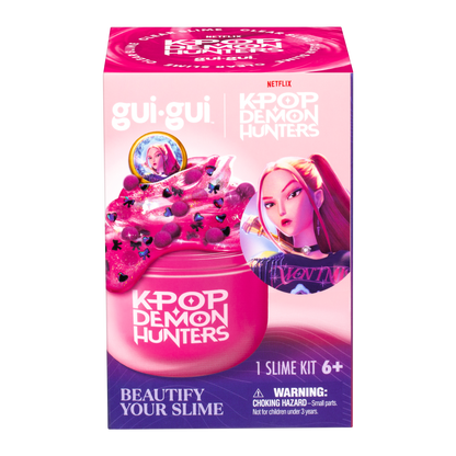 GUI GUI K-Pop Demon Hunters Scented Slime Kit Mystery Pack for Kids Ages 6+