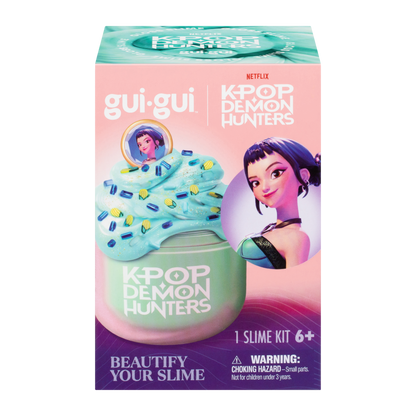 GUI GUI K-Pop Demon Hunters Scented Slime Kit Mystery Pack for Kids Ages 6+