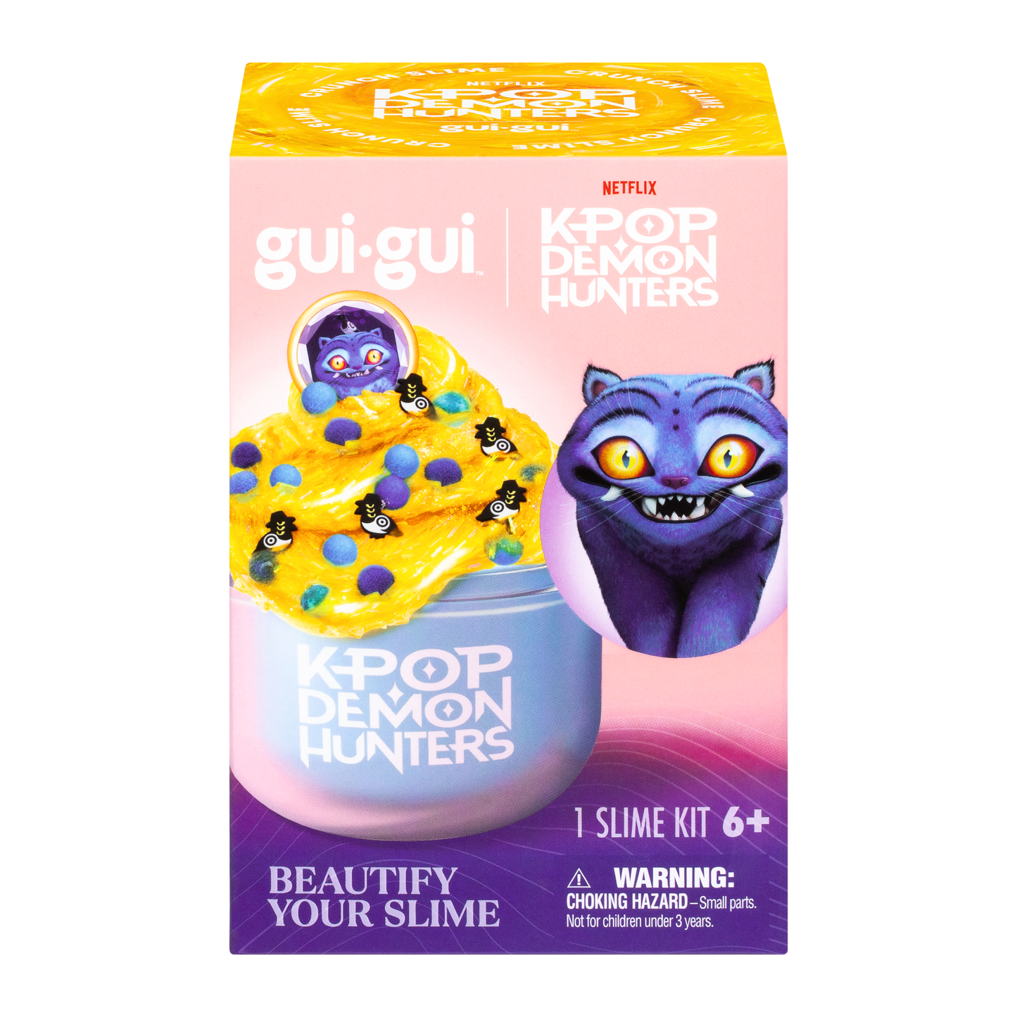 GUI GUI K-Pop Demon Hunters Scented Slime Kit Mystery Pack for Kids Ages 6+