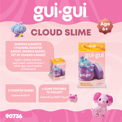 Gui Gui Slime Single Pack DIY Customizable Slime Kit for Kids Age 6+