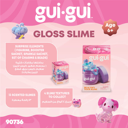 Gui Gui Slime Single Pack DIY Customizable Slime Kit for Kids Age 6+