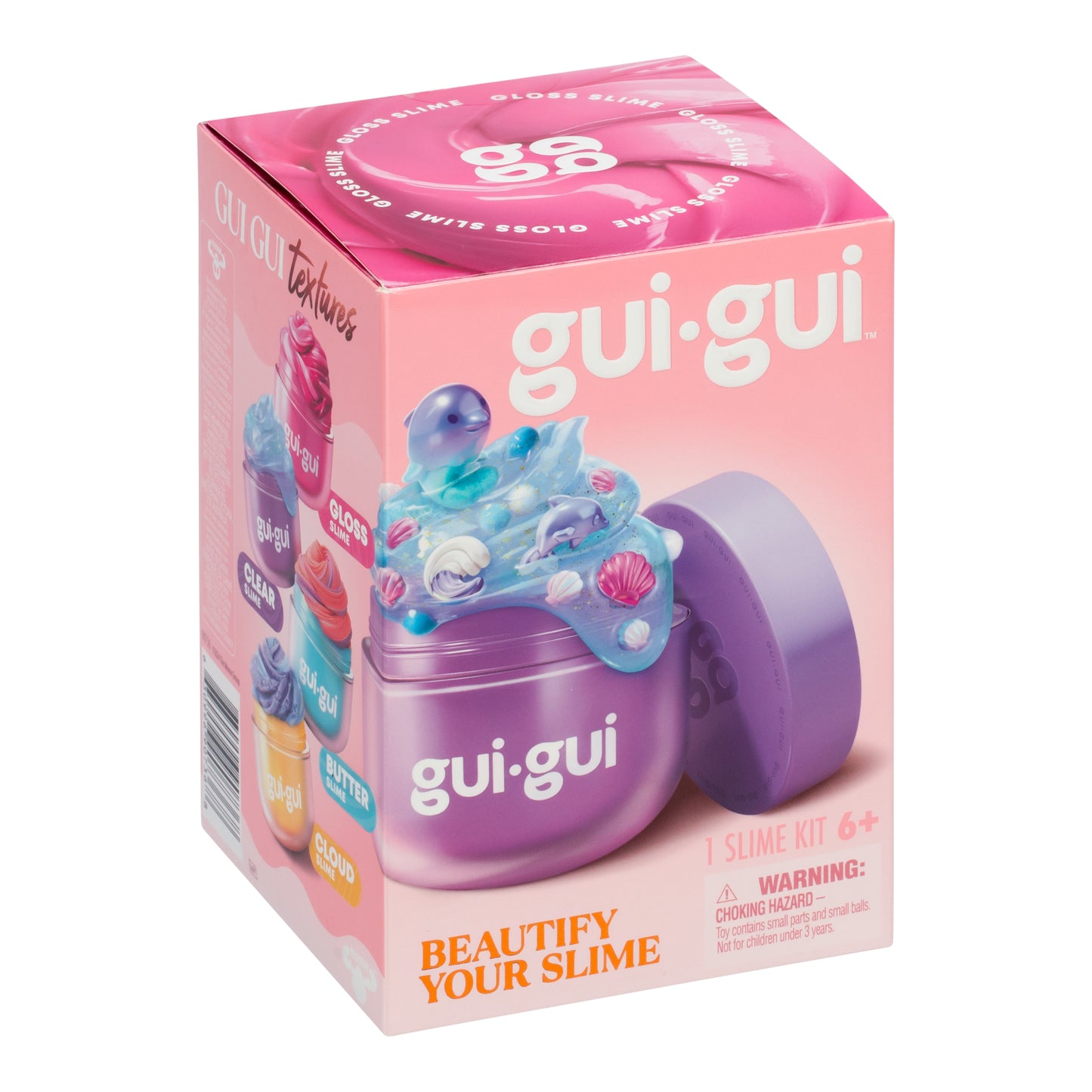 Gui Gui Slime Single Pack DIY Customizable Slime Kit for Kids Age 6+