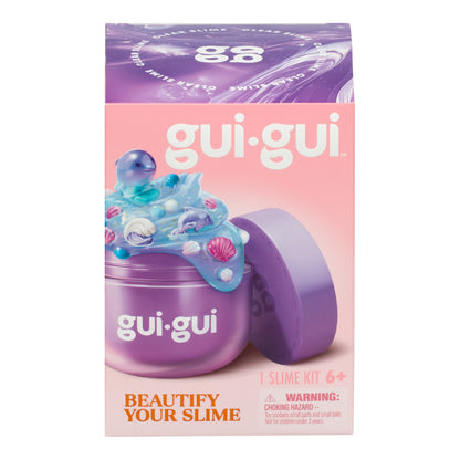 Gui Gui Slime Single Pack DIY Customizable Slime Kit for Kids Age 6+