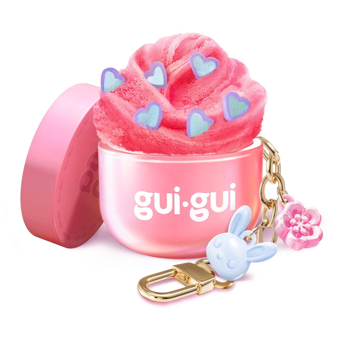 Gui Gui Slime Mini Pack – Stretchy Slime with Glitter & Charms or Kids 6+
