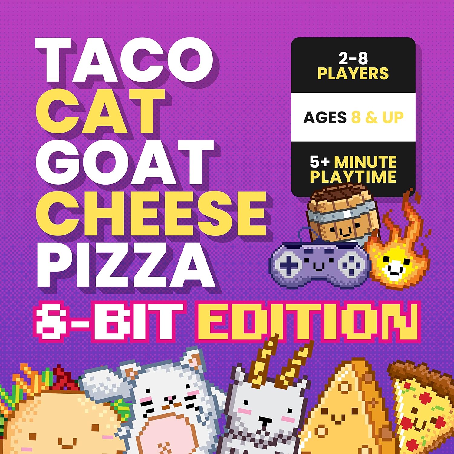 Taco Cat Goat Cheese Pizza (8-Bit)