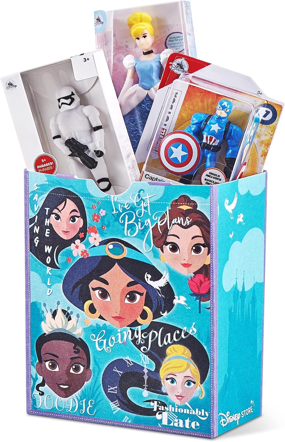 5 SURPRISE-DISNEY STORE MINI BRANDS