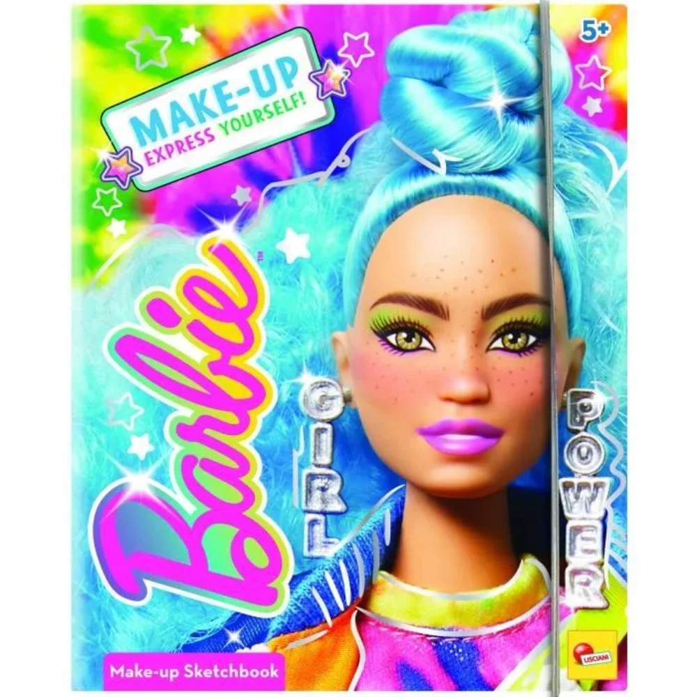 Lisciani Barbie Makeup Sketchbook Set (5+ Years)